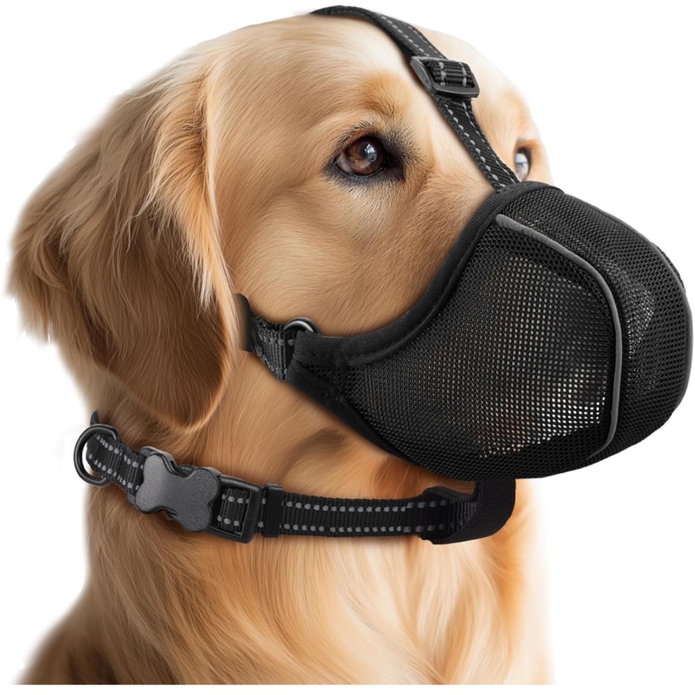 Adjustable Black Dog Muzzle